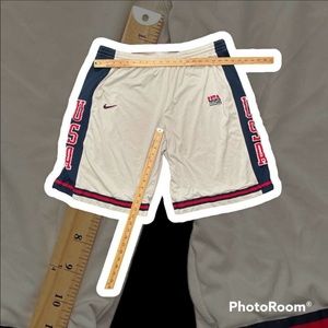 RARE Vintage NIKE Authentic Team USA Olympics Basketball Shorts